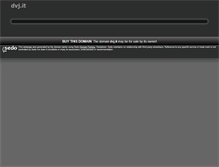 Tablet Screenshot of dvj.it